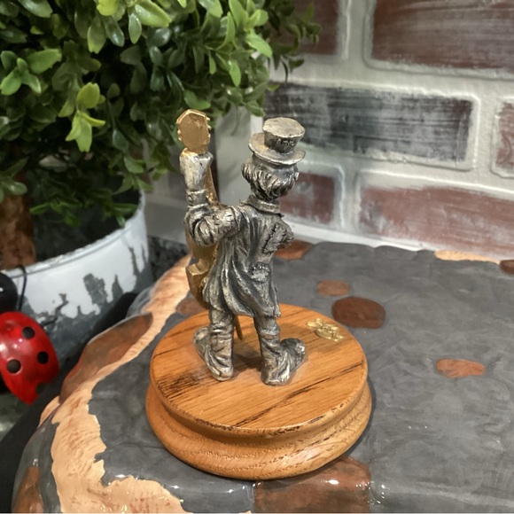 Vintage Pewter Ron Lee Hobo Band Collection - Collectible - Org. Price Sticker - Picture 3 of 9